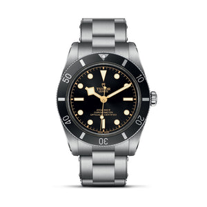 TUDOR Black Bay 54 37mm Steel-TUDOR Black Bay 54 37mm Steel - M79000N-0001 - TUDOR Black Bay 54 in a 37mm stainless steel case with black dial on stainless steel bracelet, featuring an automatic movement.