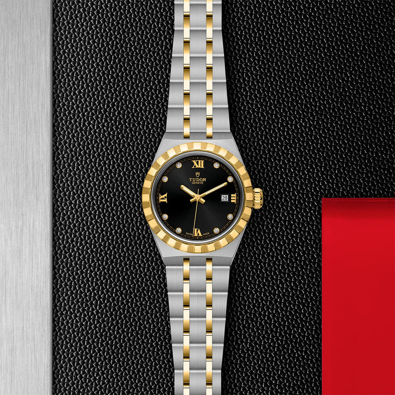 TUDOR Royal 28mm Steel and Gold-TUDOR Royal 28mm Steel and Gold - M28303-0005