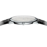 Vacheron Constantin Patrimony Manual-Winding-Vacheron Constantin Patrimony Manual-Winding in a 40mm white gold case with silver dial on leather strap, featuring a manual hand-wound movement.