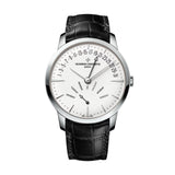 Vacheron Constantin Patrimony Retrograde Day-Date-Vacheron Constantin Patrimony Retrograde Day-date - 4000U/000G-B112 - Vacheron Constantin Patrimony Retrograde Day-Date in a 42mm white gold case with silver dial on leather strap, featuring a retrograde day, retrograde date and automatic movement.