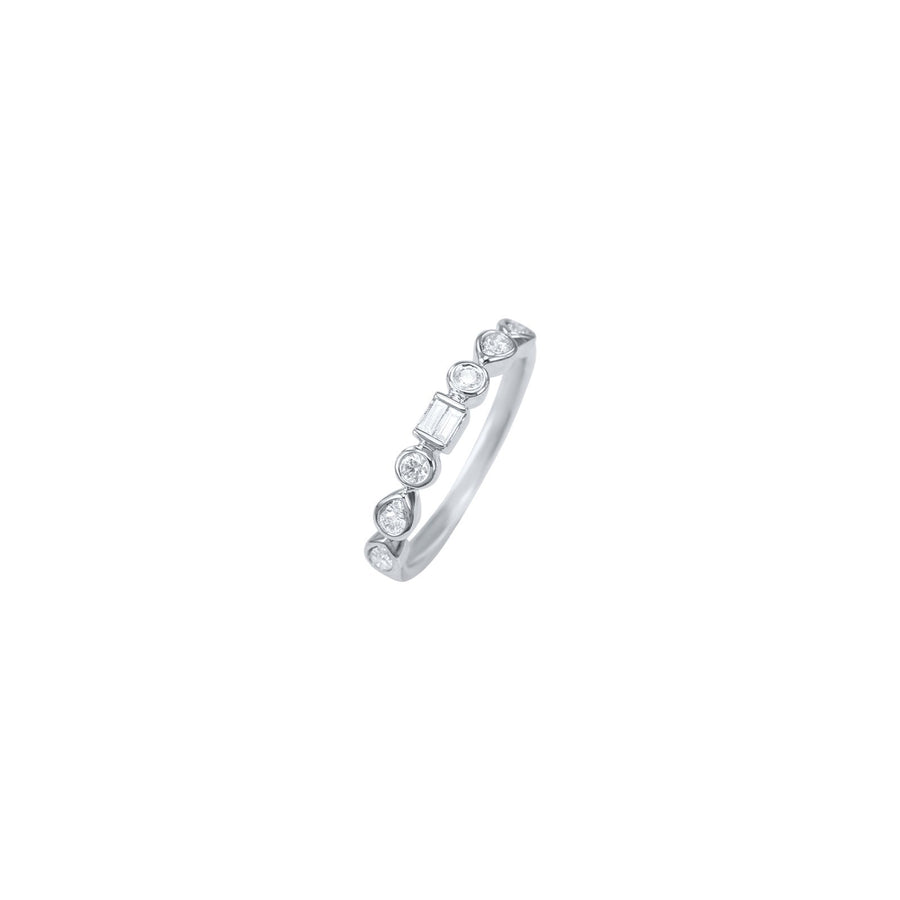 White Gold Diamond Band - IRI00470W