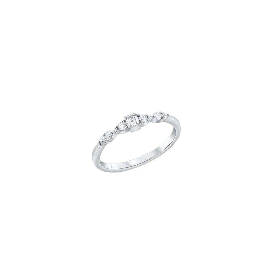 White Gold Diamond Band - IRI00831W