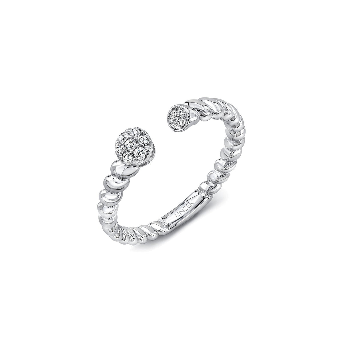 White Gold Diamond Band -
