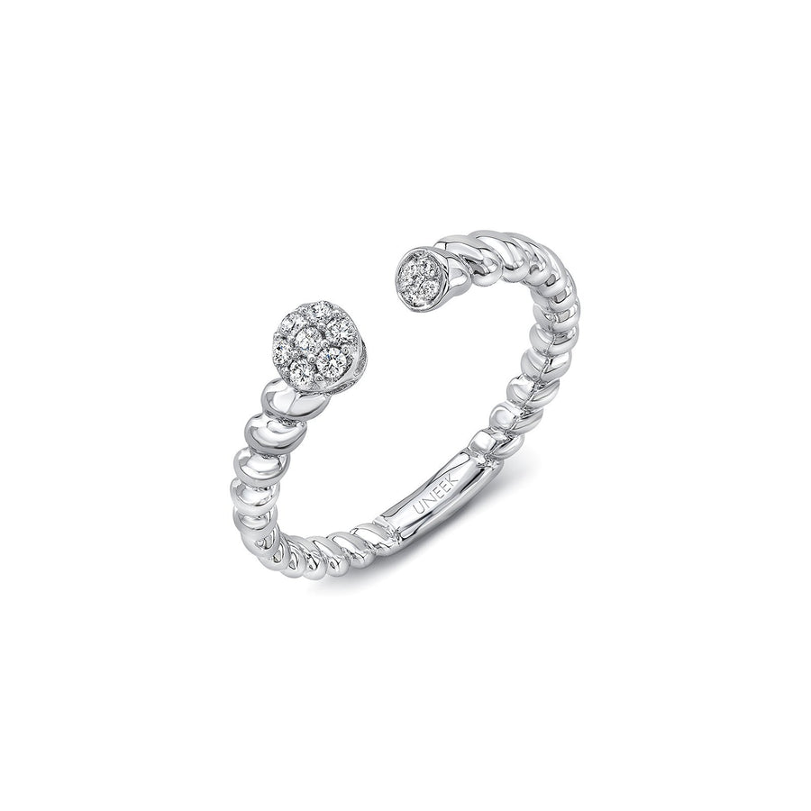White Gold Diamond Band -