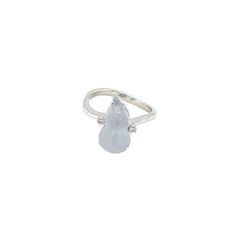 White Jade Wulu Ring-White Jade Wulu Ring -