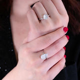 White Jade Wulu Ring -