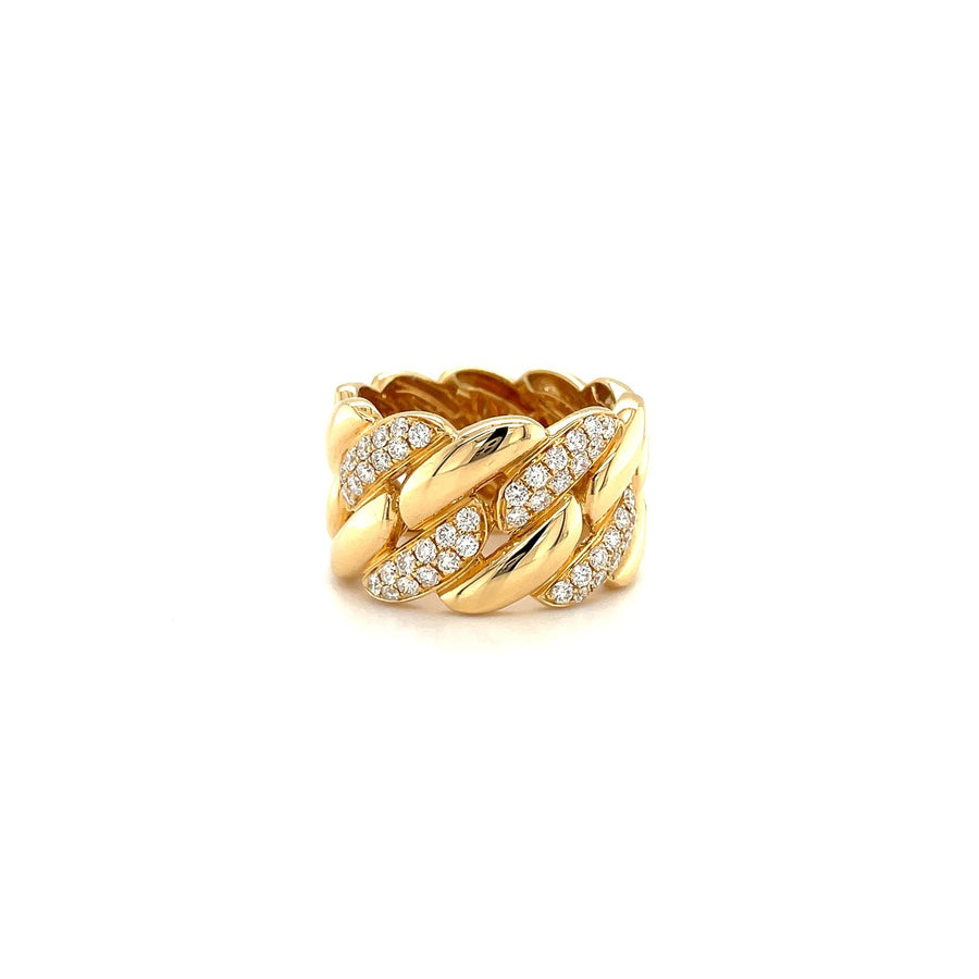 Wide Diamond Ring - DRDRA10165
