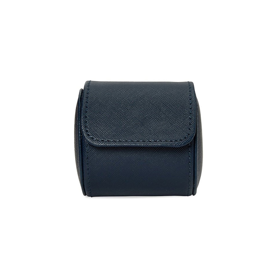 WOLF Tutti Frutti Blue Single Watch Roll - 680100-Blue