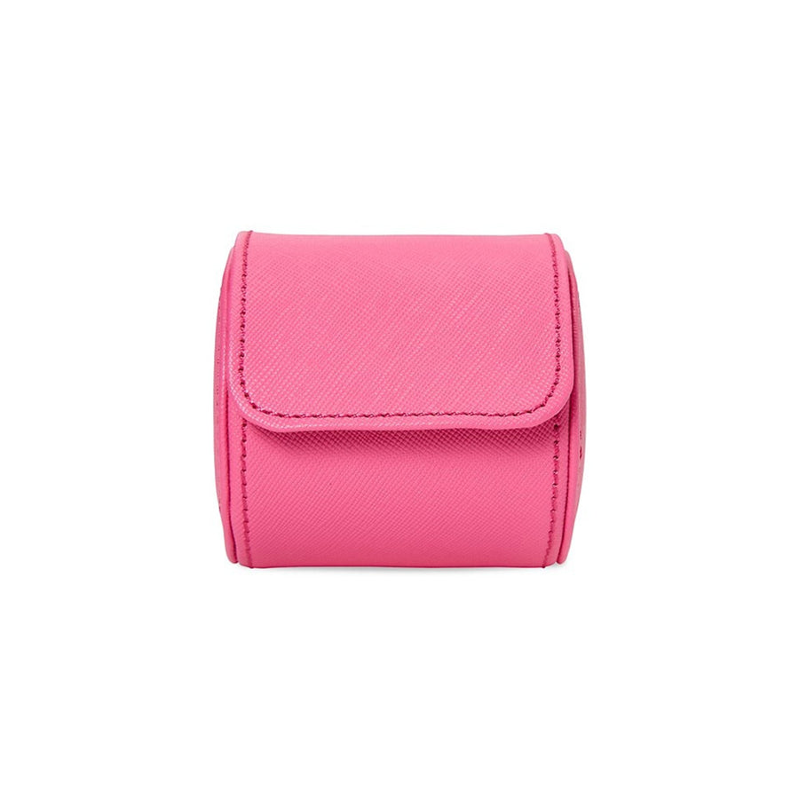 WOLF Tutti Frutti Pink Single Watch Roll - 680199-PINK