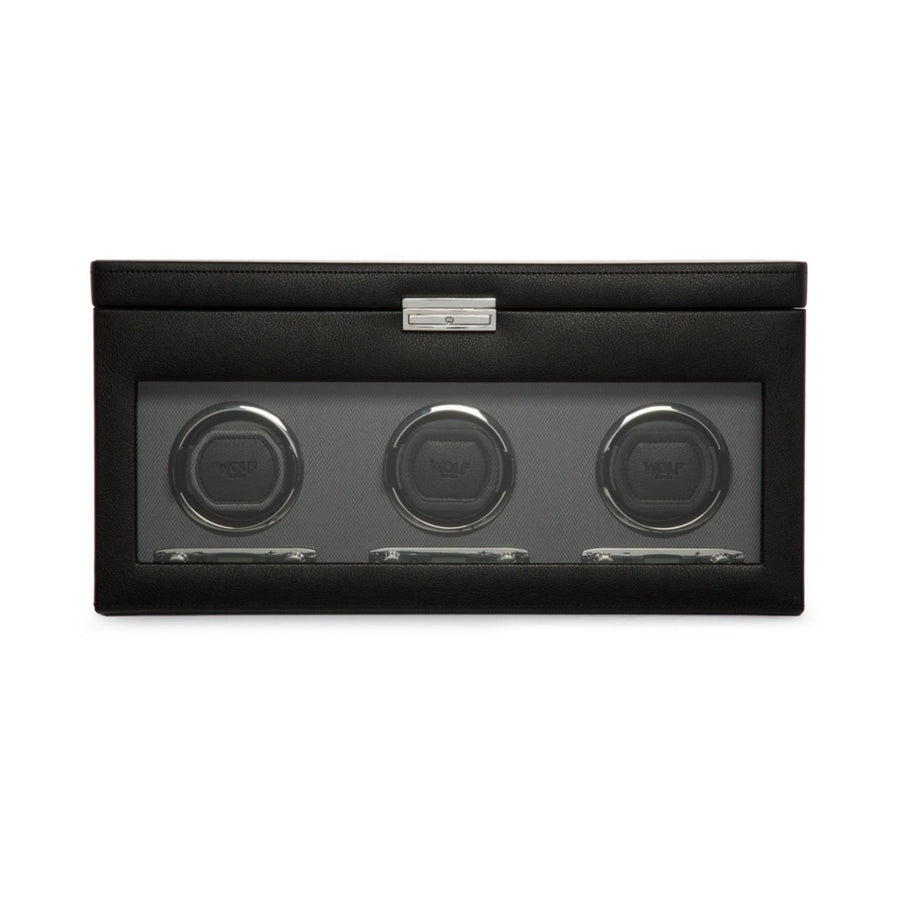 Wolf Viceroy Triple Watch Winder With Storage - 456302