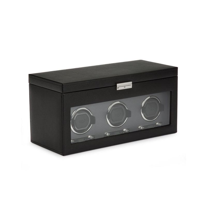 Wolf Viceroy Triple Watch Winder With Storage-Wolf Viceroy Triple Watch Winder With Storage - 456302
