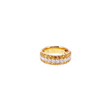 Yellow Sapphire Diamond Ring-Yellow Sapphire Diamond Ring - SRTIJ02053