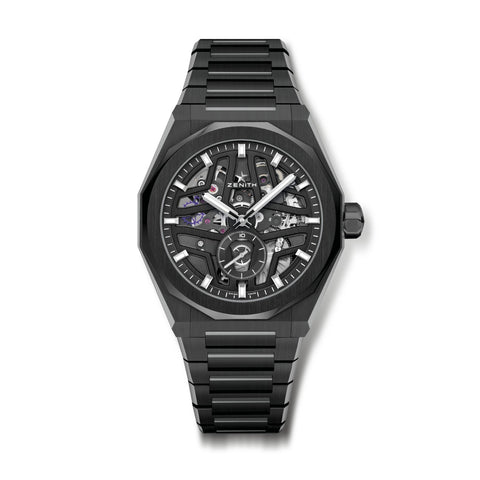 Zenith Defy Skyline Black Ceramic Skeleton-Zenith Defy Skyline Black Ceramic Skeleton - 49.9300.3620/78.I001